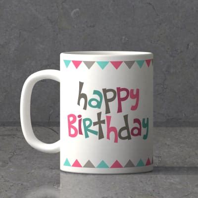 Birthday Personalized White Mug: Gift/Send Home Gifts Online J11046210 ...