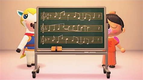 Random: What's The Music On The Chalkboard In Animal Crossing: New Horizons? | Nintendo Life