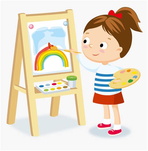 Kid Painter Clipart