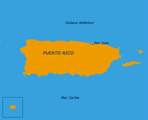 Mapa de puerto rico