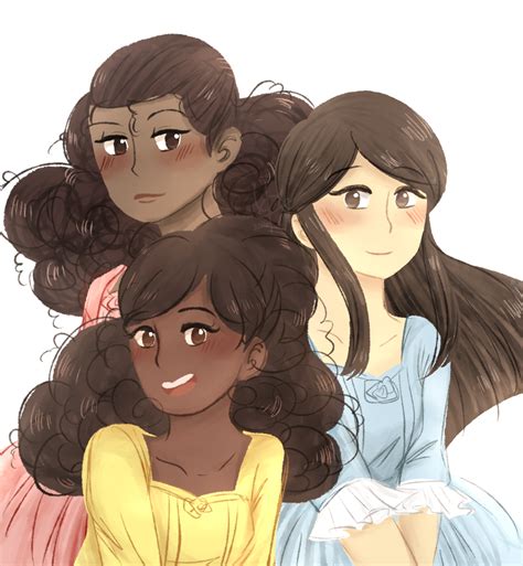 the schuyler sisters by cottoncandyFRIZZ on DeviantArt