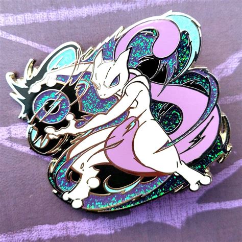 Mewtwo Legendary Psychic Pokémon Enamel Pin - Etsy | Pokemon, Pokemon pins, Enamel pin etsy