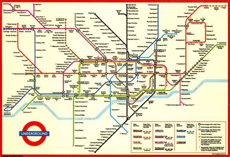 Printable London Tube Map | Printable London Underground Map 2012 with ...