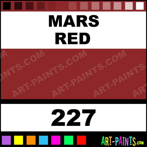 Mars Red Pebeo Oil Paints - 227 - Mars Red Paint, Mars Red Color, Fragonard Pebeo Paint, 8D2627 ...