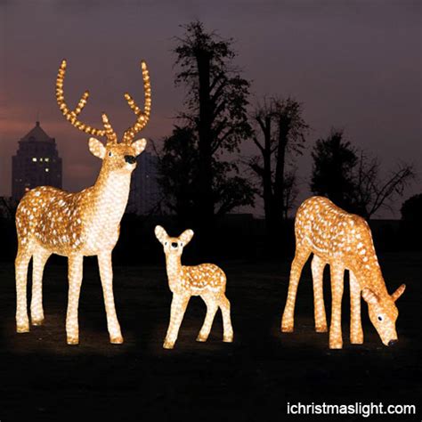 Christmas decoration LED light reindeer | iChristmasLight