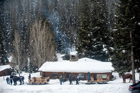 Lone Mountain Ranch Winter Wedding of Diane and William