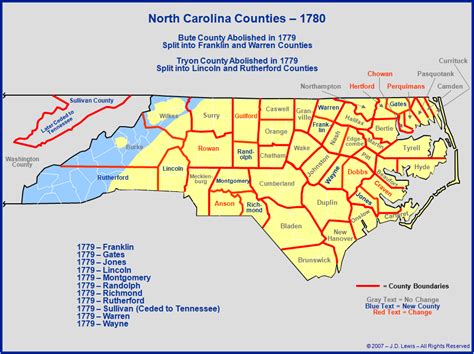 north carolina county map 1800 MEMES