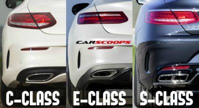 The Ties That Bind: 2017 Mercedes E-Class Vs C-Class Vs S-Class Coupes | Carscoops