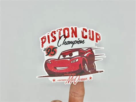 Lightning Mcqueen Sticker Cars Sticker Disney Cars Sticker - Etsy