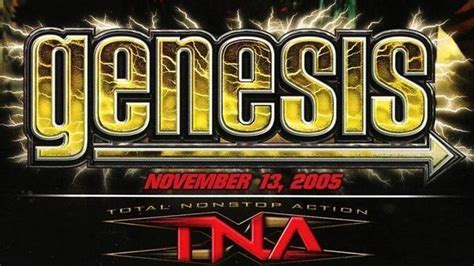 TNA Genesis 2005 | Match Card & Results | TNA PPV