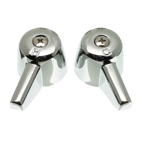 Danco 2-Pack Chrome Lever Bathroom Sink Faucet Handle at Lowes.com