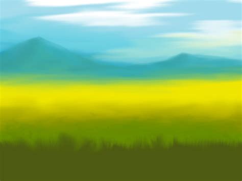 Grassy Plains Background | OpenGameArt.org