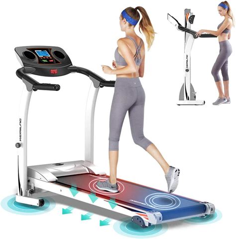 Smart Treadmill with Auto Incline, Speakers, Bluetooth, LCD and Pulse ...