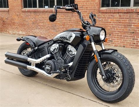 2021 Indian® Motorcycle Scout Bobber Twenty (Thunder Black), Oklahoma City, Oklahoma (1059310 ...