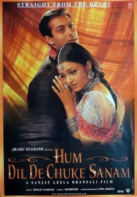 Hum Dil De Chuke Sanam (1999) This Salman Khan, Ajay Devgan and Aishwarya Rai starer was ...