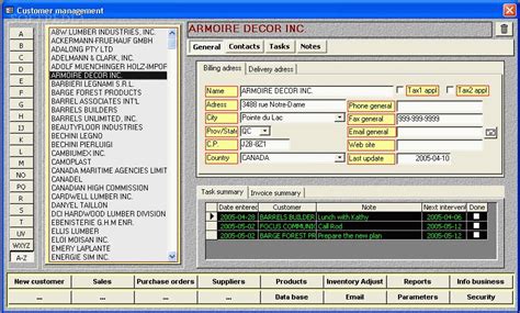 Ms Access Form Templates - Riset