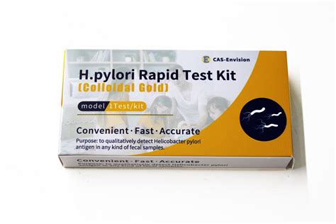 CE Ivd H. Pylori Stool AG Rapid Test Cassette Diagnostic Test Kit by ...