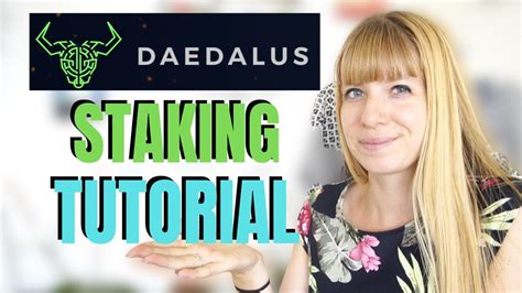 How To Stake Cardano With Daedalus Wallet | Daedalus Wallet Staking ...