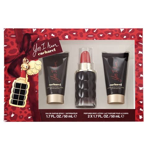 Yes I Am by Cacharel 50ml EDP 3 Piece Gift Set | Perfume NZ