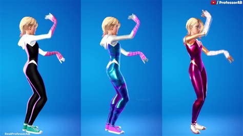 Fortnite Pump Me Up Tiktok Emote Showcase With Spider Gwen Stacy Skin Thicc Sussy Dance Moves 🍑😘 ...