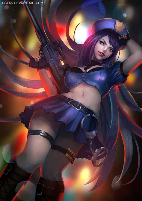 Officer Caitlyn | Wallpapers & Fan Arts | League Of Legends | LoL Stats