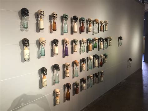 The Daily Sculptor: Installing "99 Bottles of Beer on the Wall" at Untitled Gallery