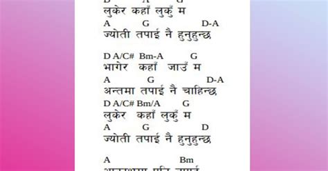 Guitar Chords Of Nepali Songs