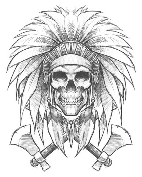 Top 91+ Images How To Draw A Native American Warrior Updated
