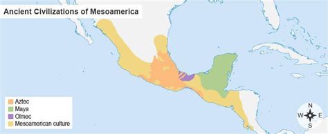 Olmec Location Map