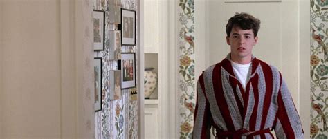 Ferris Bueller breaks the fourth wall