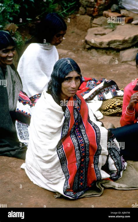 South India Tamil Nadu Ooty Toba Tribe Woman Stock Photo - Alamy