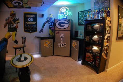 My Packers Man Cave aka The Drew Cave aka Packer Heaven! | Green bay ...