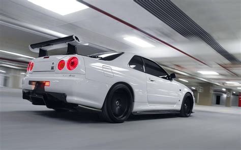 750x1334 resolution | white coupe, Nissan Skyline GT-R R34 V-Spec II, Nissan Skyline GT-R R34 ...