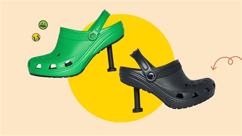 Phiên bản dép Crocs cao gót của Balenciaga bị nhiều người chê lố bịch