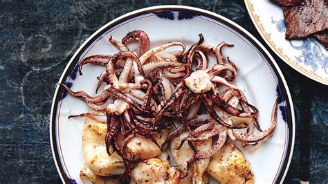 Grilled Sesame Squid Recipe | Bon Appétit