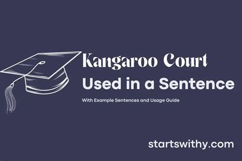 KANGAROO COURT in a Sentence Examples: 21 Ways to Use Kangaroo Court