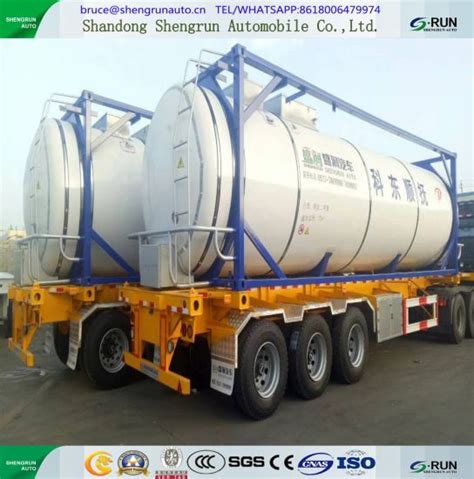 China 20 FT LPG LNG CNG Transport Container Tanker - China Container ...