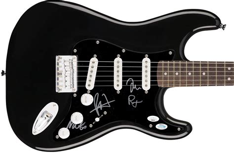 The Foo Fighters Signed Fender Guitar - CharityStars