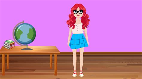 🕹️ Play High School Fashion Game: Free High School Girl Dress Up Video ...