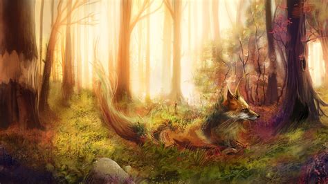 25 Fox Art Wallpapers - Wallpaperboat