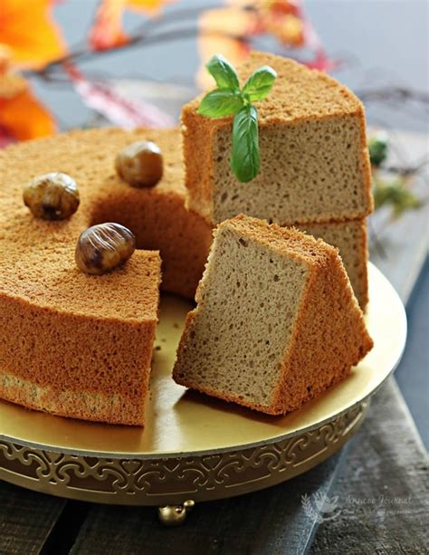 Chestnut Chiffon Cake 栗子戚风蛋糕 - Anncoo Journal