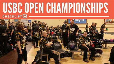 USBC Open Championships Checklist | Bowling World Blog - Bowling World Blog