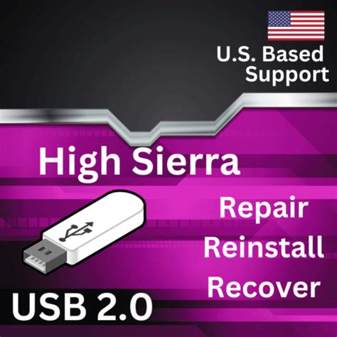 Mac OS X High Sierra Bootable USB 2.0 Flash Drive Install Upgrade Repair | eBay
