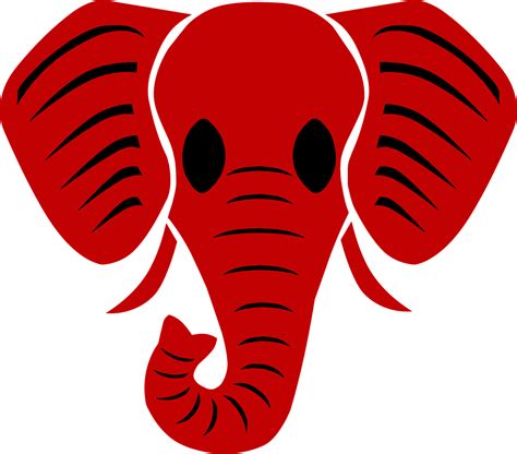 Free Republican Elephant Transparent Background, Download Free ...