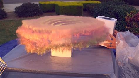 Video: See how a glitter bomb explodes