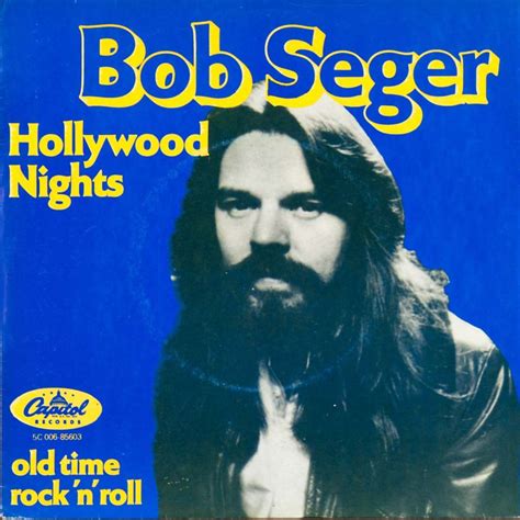 Hollywood nights / old time rock 'n roll - holland by Bob Seger, SP with rabbitrecords - Ref ...