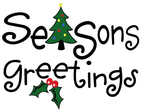 Free Seasons Greetings Cliparts, Download Free Seasons Greetings Cliparts png images, Free ...