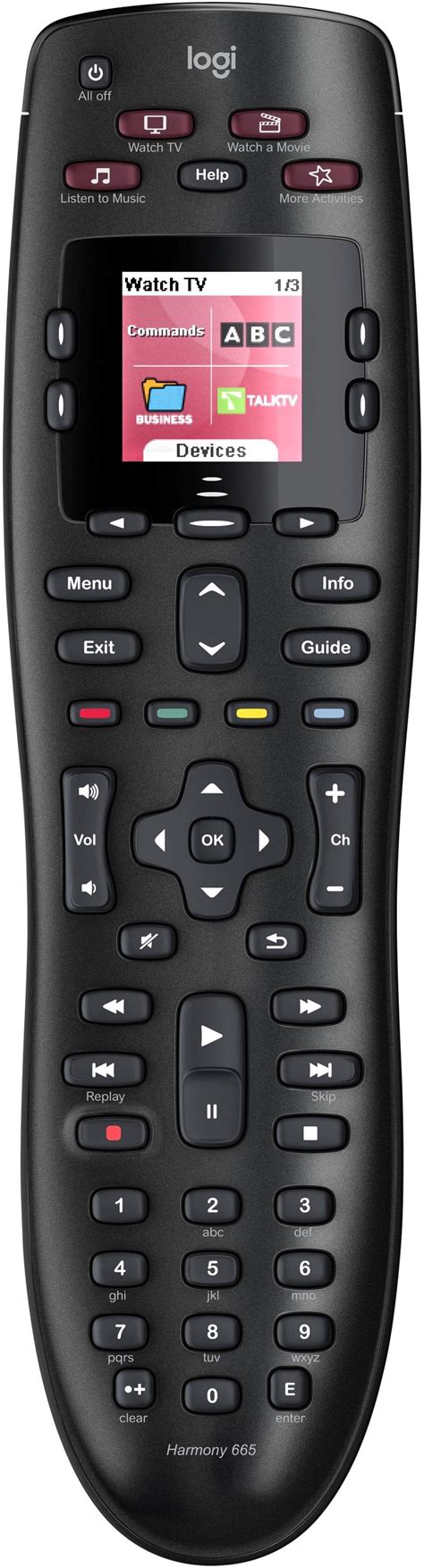 Questions and Answers: Logitech Harmony 665 10-Device Universal Remote ...