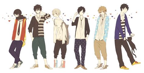 Boy Anime Winter Outfits