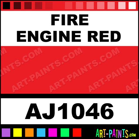 Fire Engine Red Professional Watercolor Paints - AJ1046 - Fire Engine Red Paint, Fire Engine Red ...